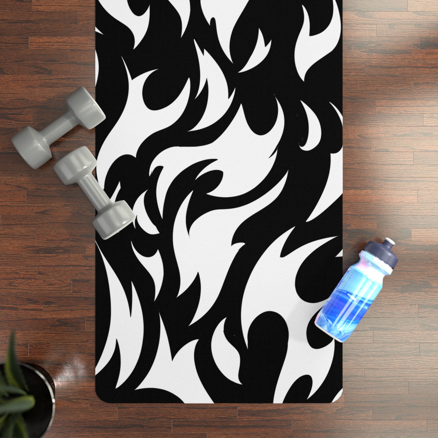 Curse Mark Rubber Yoga Mat