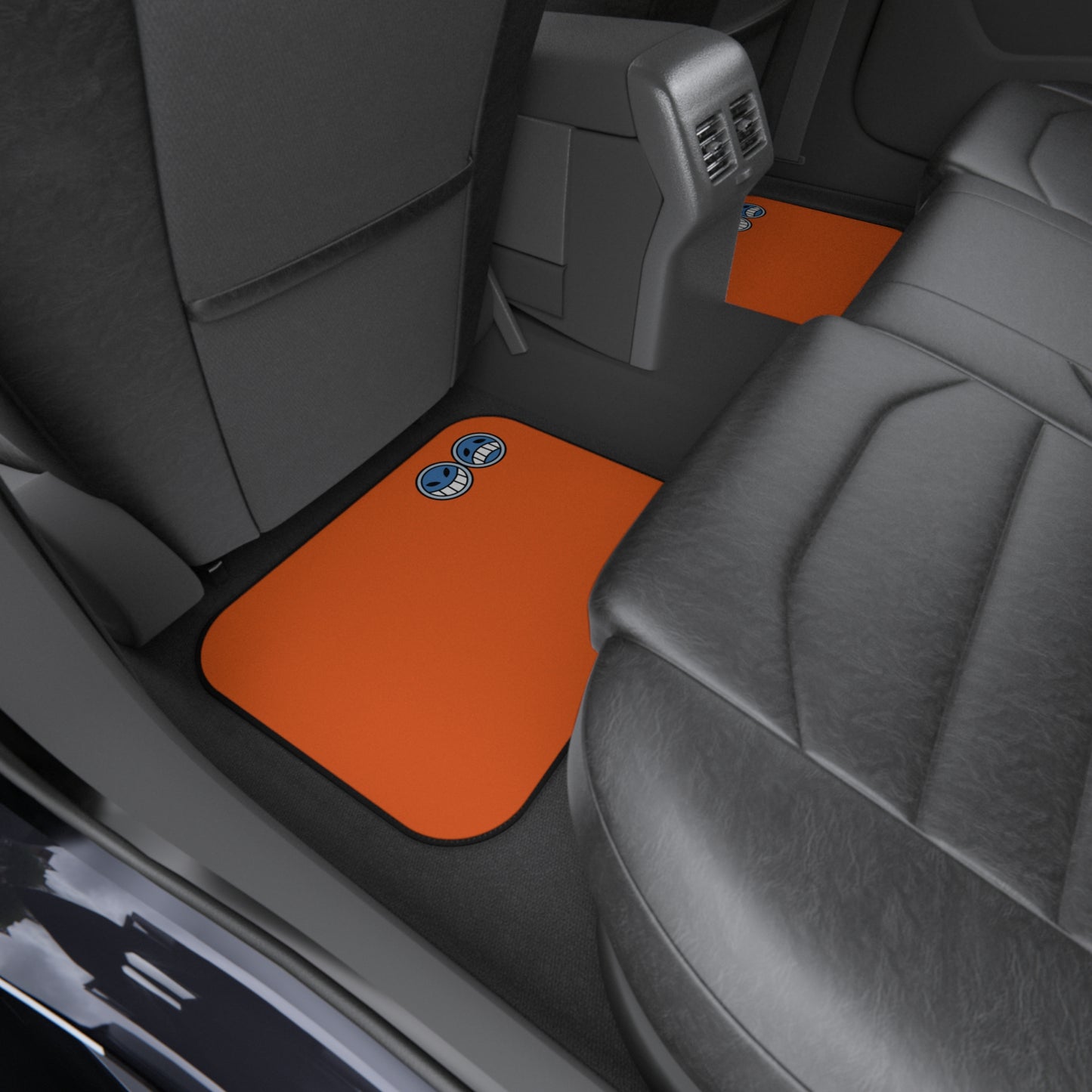 Orange Ace Car Mats (Set of 4)