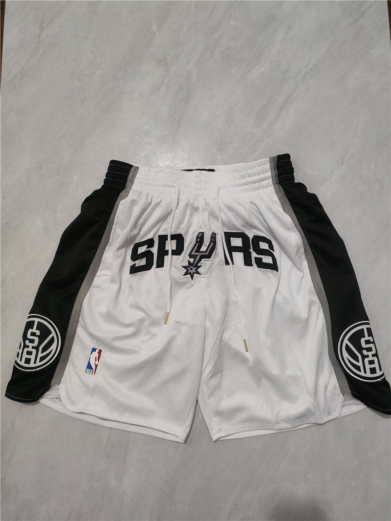 White Spurs Sport Shorts
