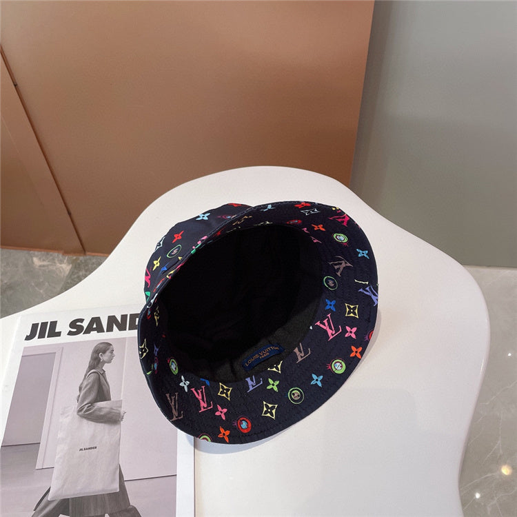 Colored LLV Design Bucket Hats