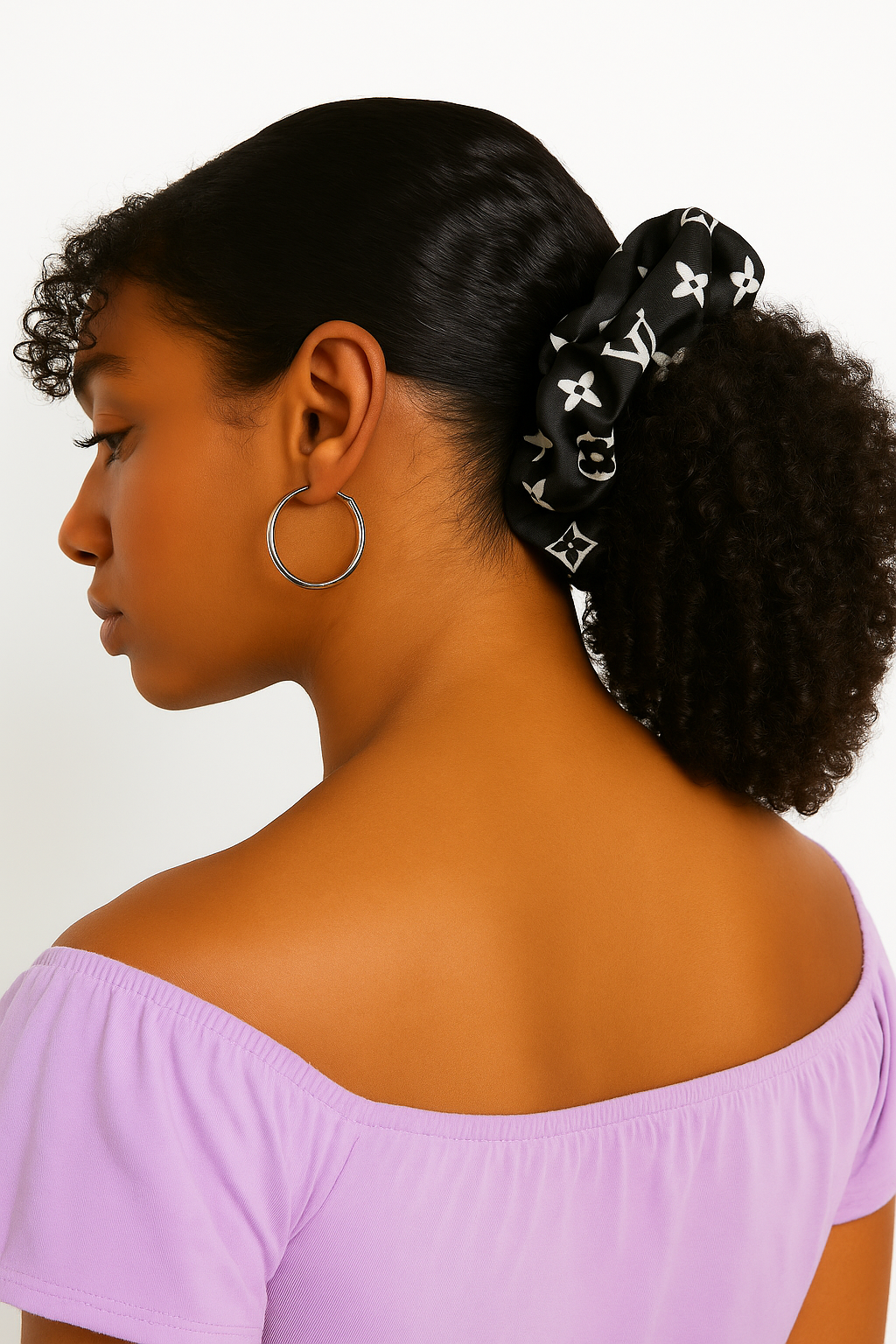 2 pcs Bundle Design Scrunchies