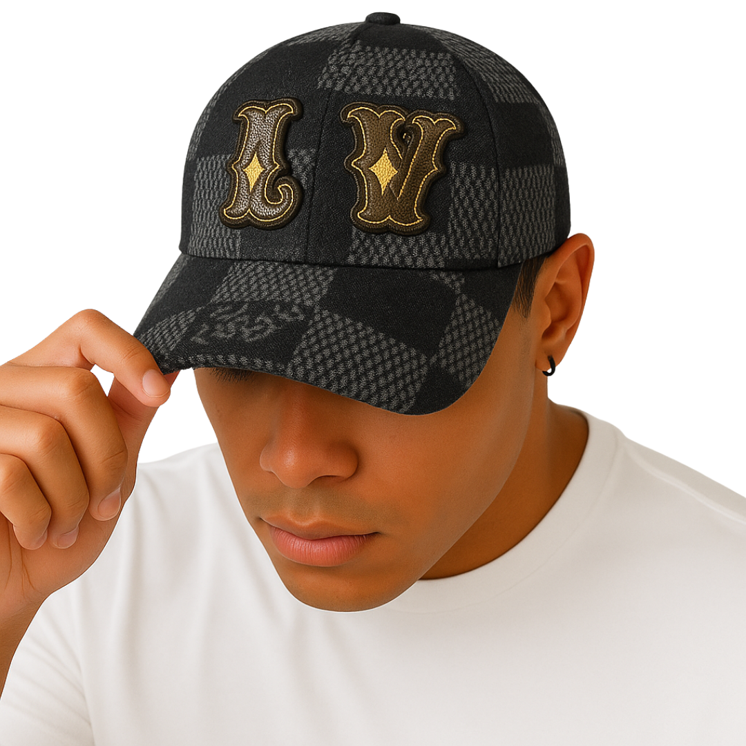 LLV Checkered Design Hats