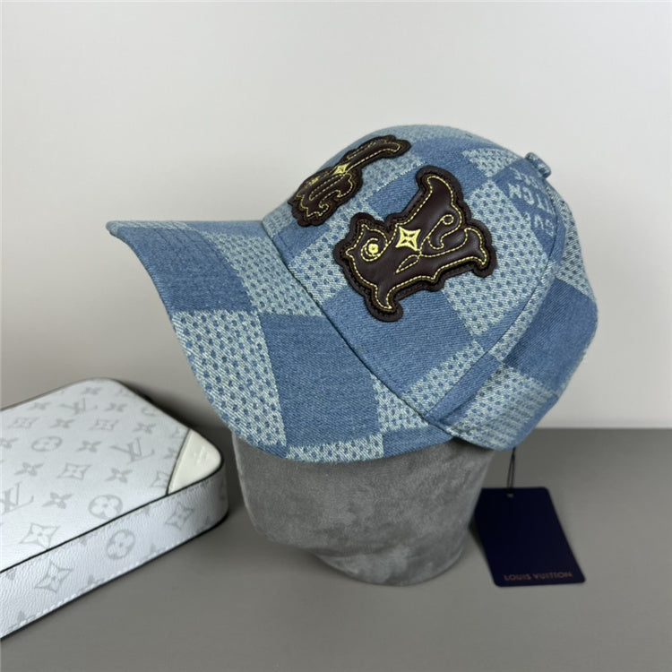 LLV Checkered Design Hats