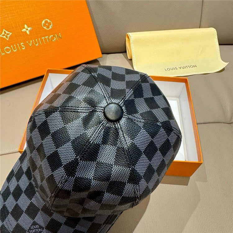 LLV Checkered Design Hats