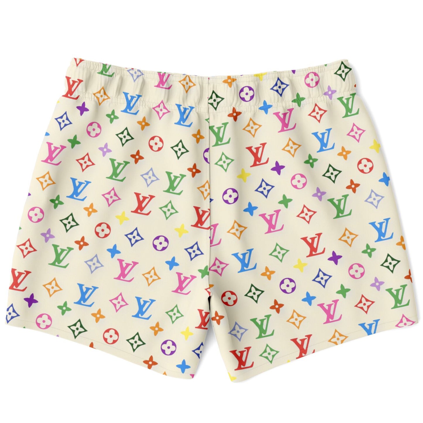 Light Yellow LLV Design Shorts