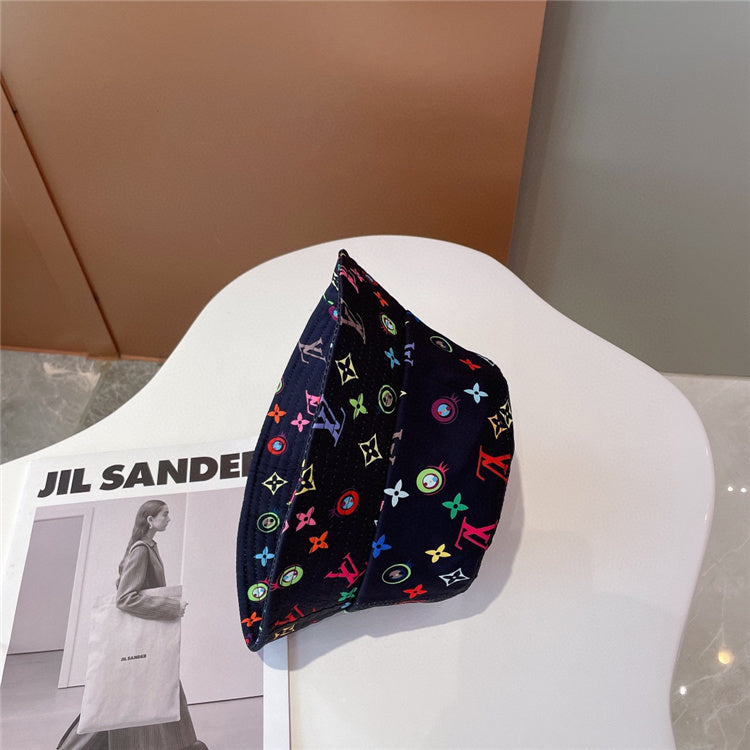 Colored LLV Design Bucket Hats