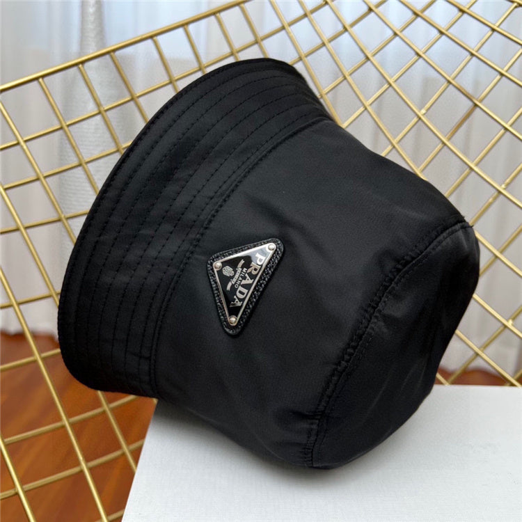 Black Prda Design Bucket Hat