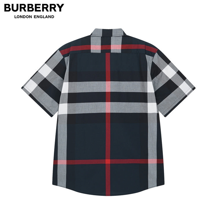 Black Stripes Brbry Polo Shirt