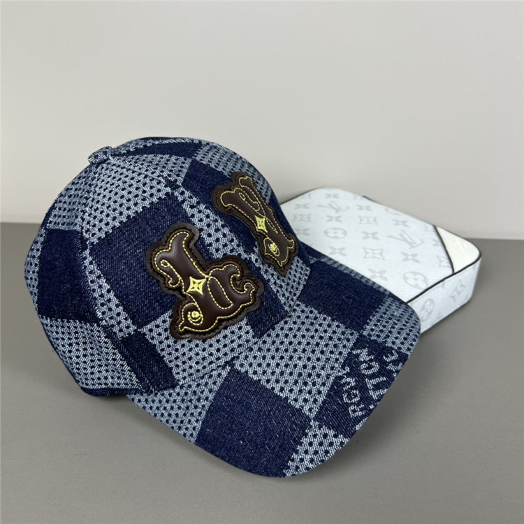 LLV Checkered Design Hats
