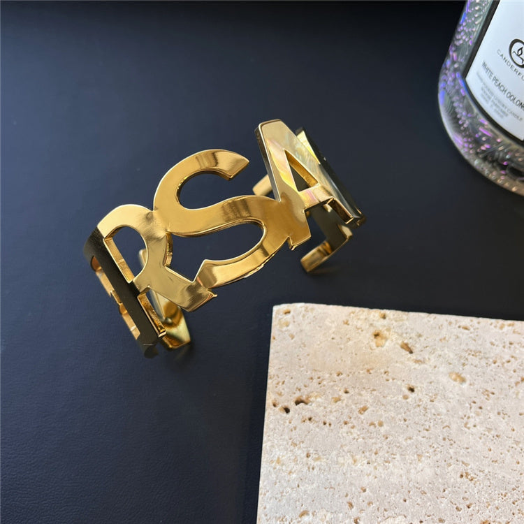 V Gold Design Bracelet