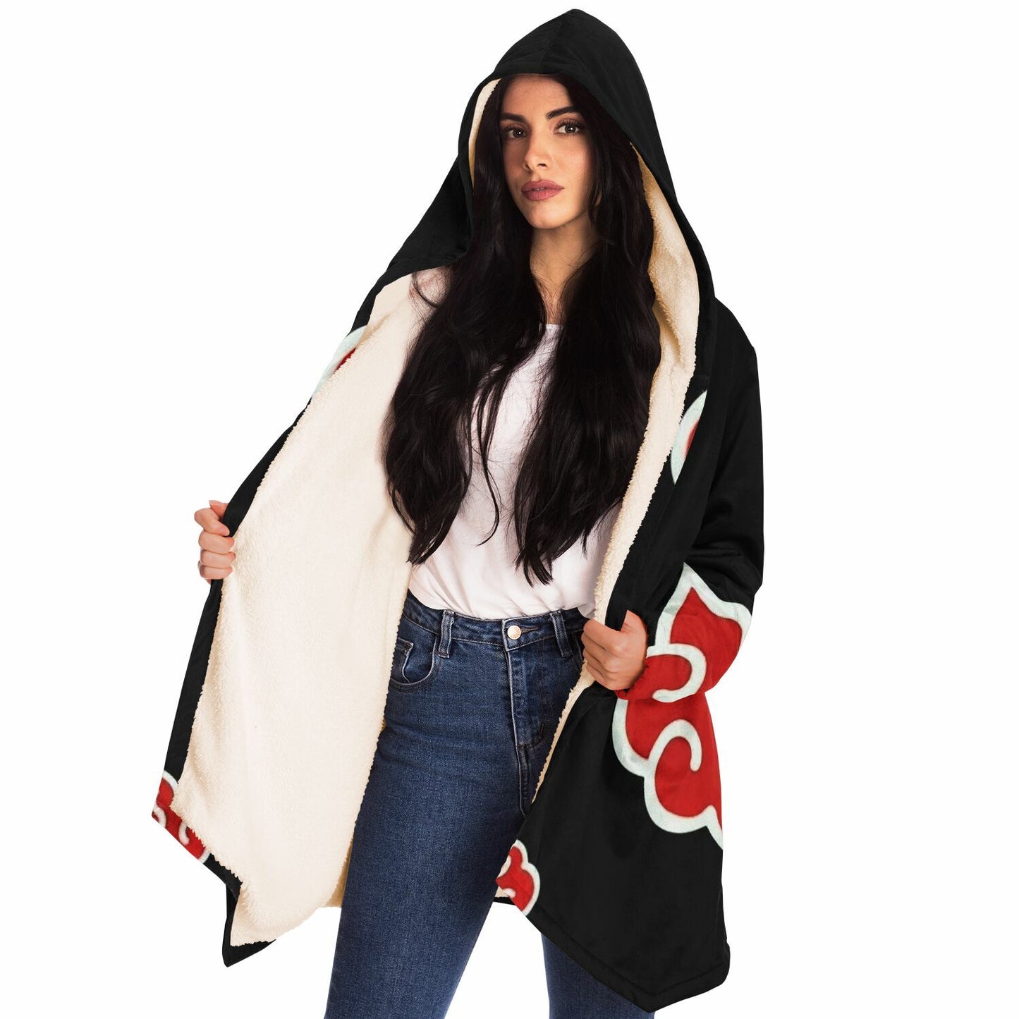 Red Akat Blanket Cloak