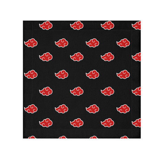Red Cloud Face Towel