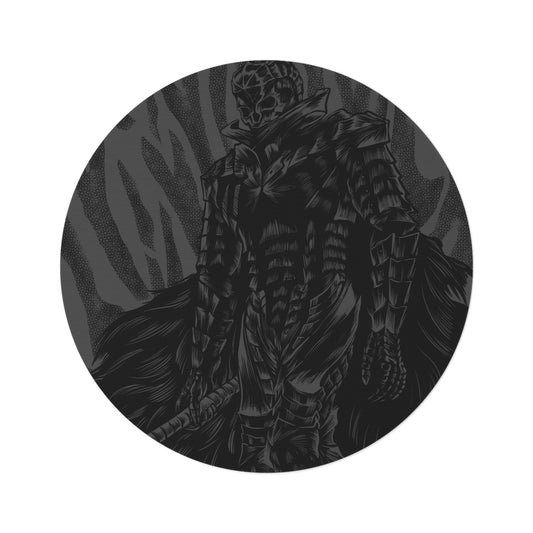 Berserk Armor 1 Round Rug