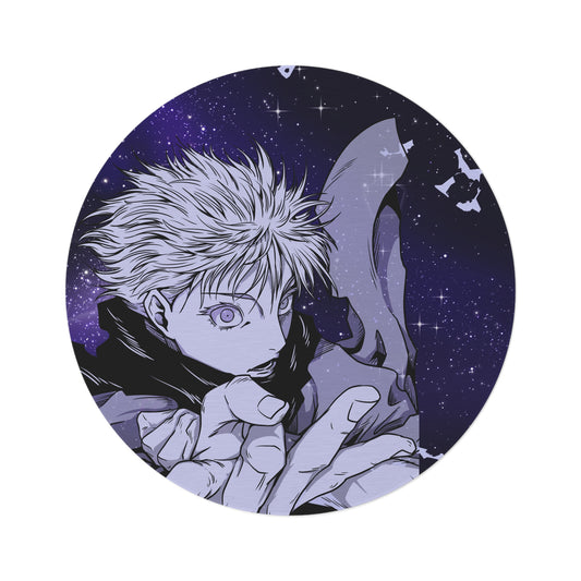Black Curse Round Rug