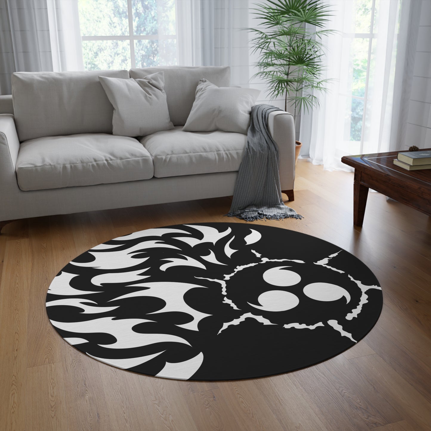 Curse Mark Round Rug