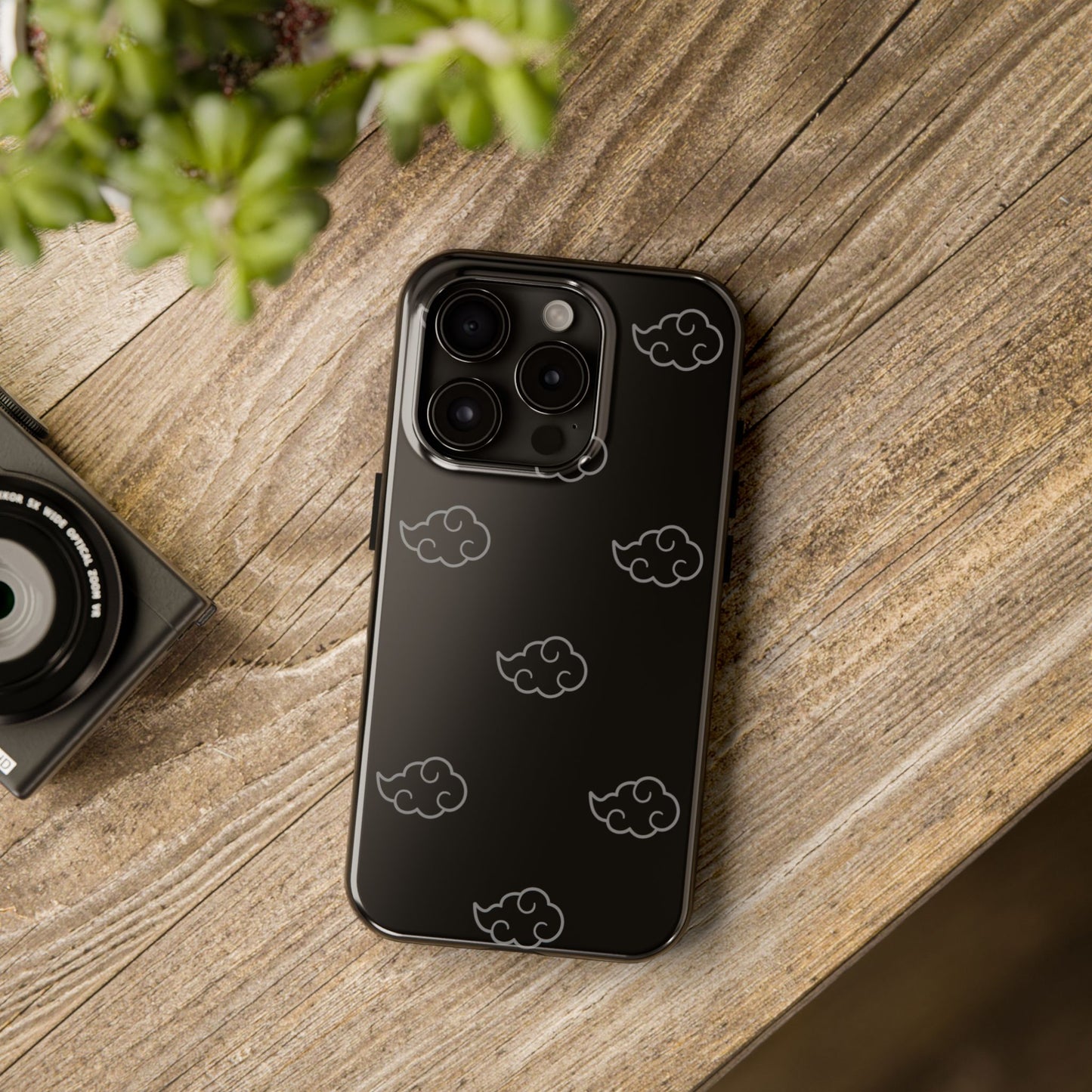 Black Cloud Tough Phone Cases