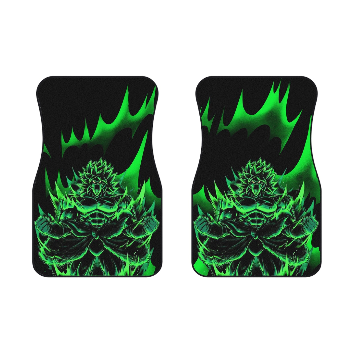 Green DBZ Car Mats (2x Front)