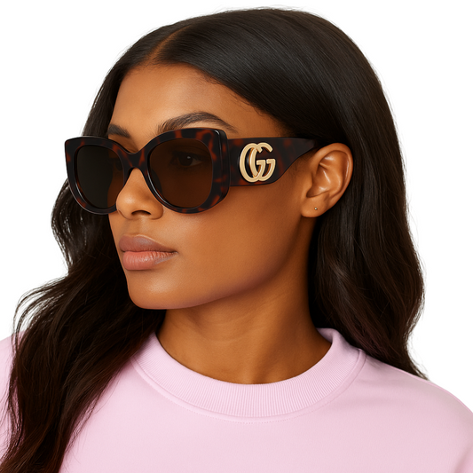 GG Cheetah Brown Design Frame