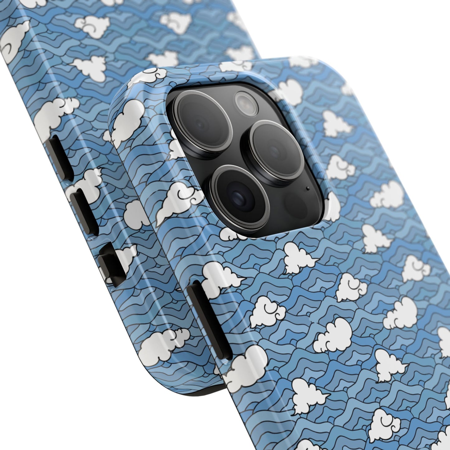 Blue Sakonj Tough Phone Case