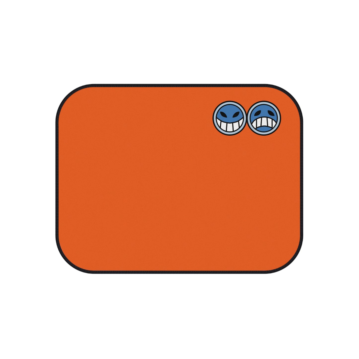 Orange Ace Car Mats (Set of 4)