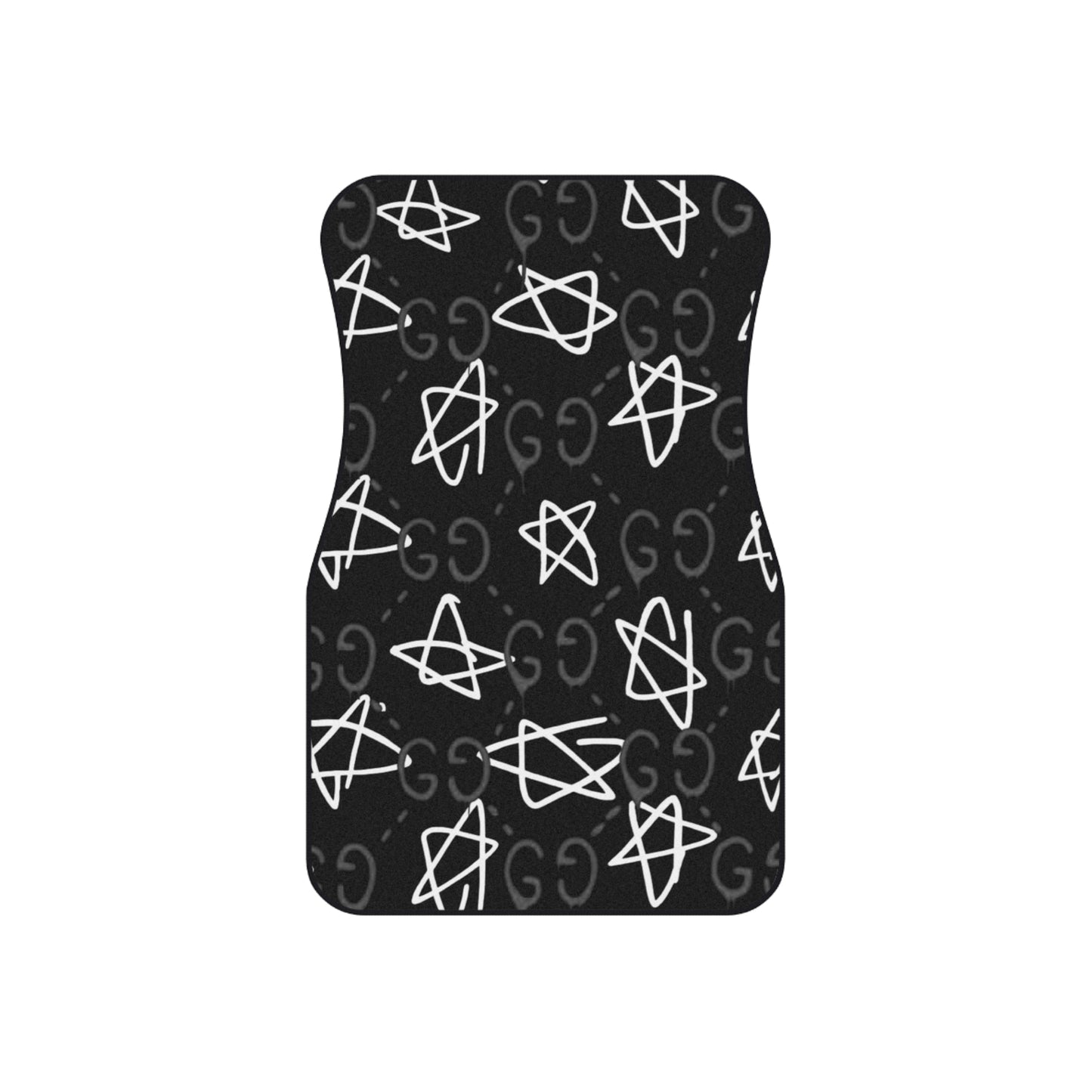 GG Black Star Car Mats (2x Front)