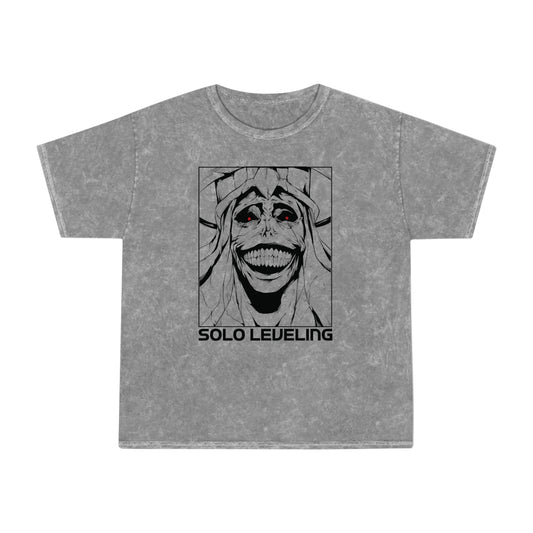 Solo Leveling God Unisex Mineral Wash T-Shirt