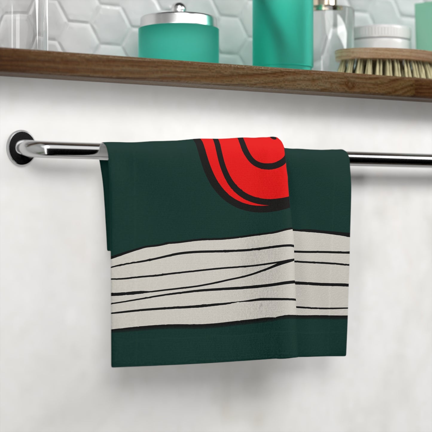 Orange Hokage Face Towel