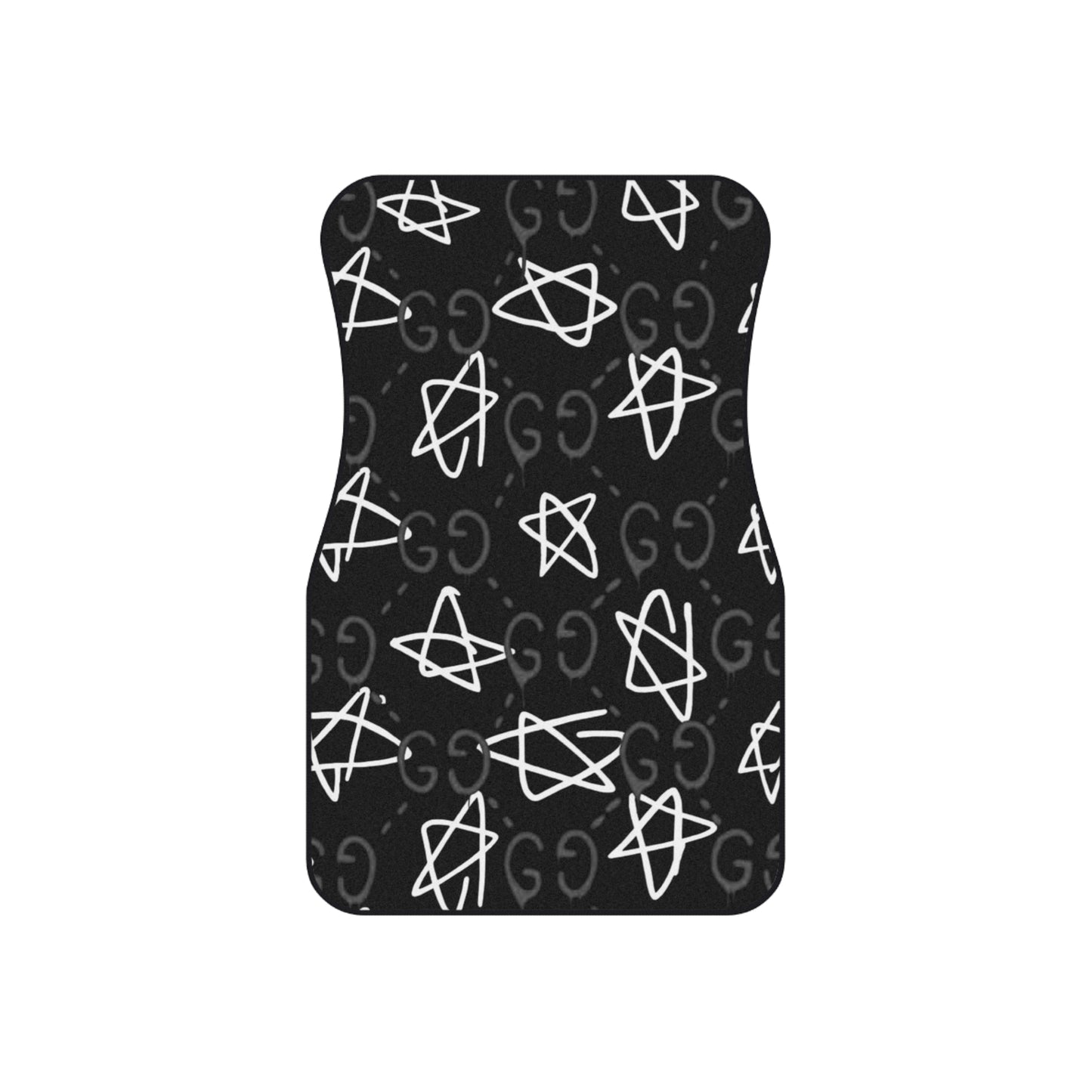 GG Black Star Car Mats (2x Front)
