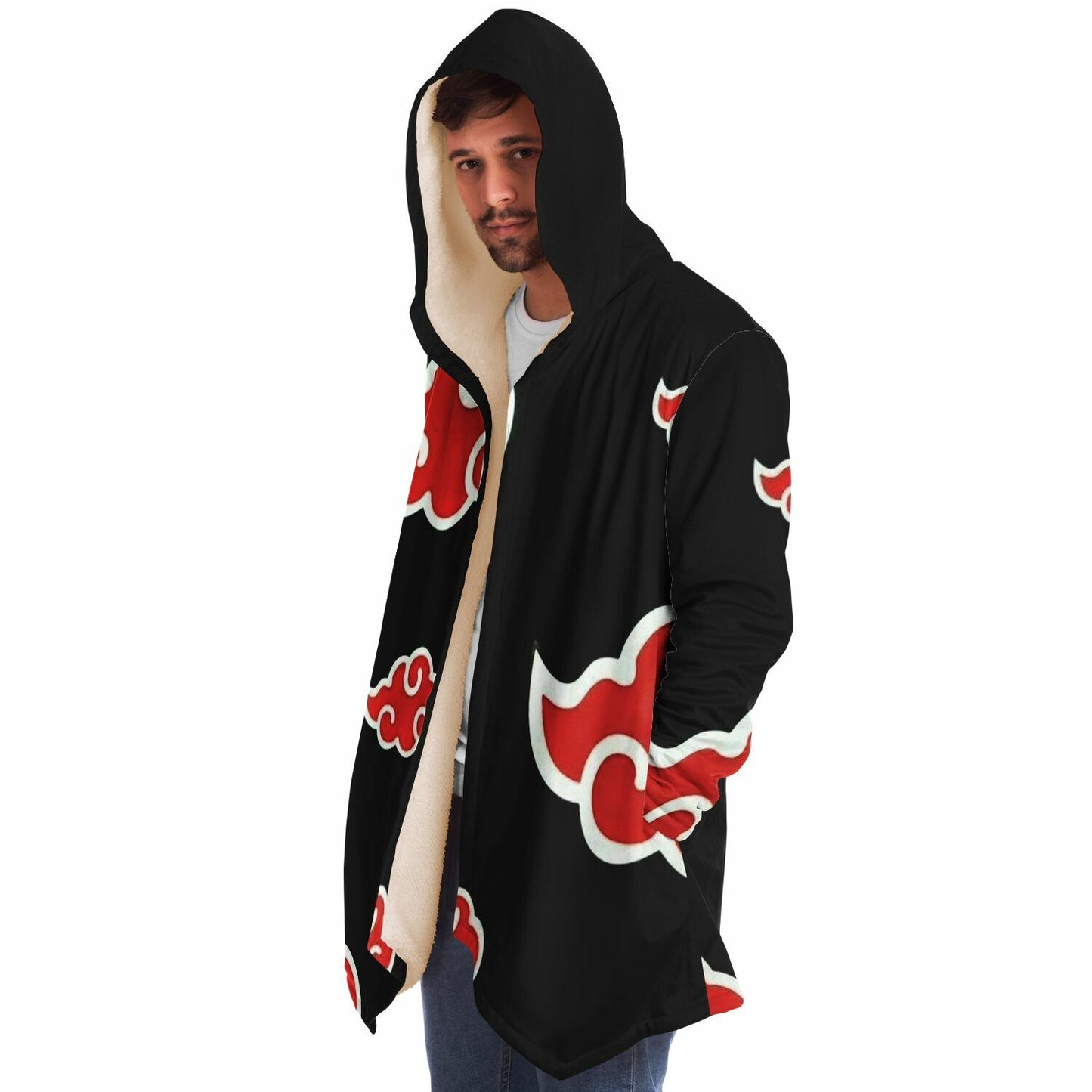 Red Akat Blanket Cloak