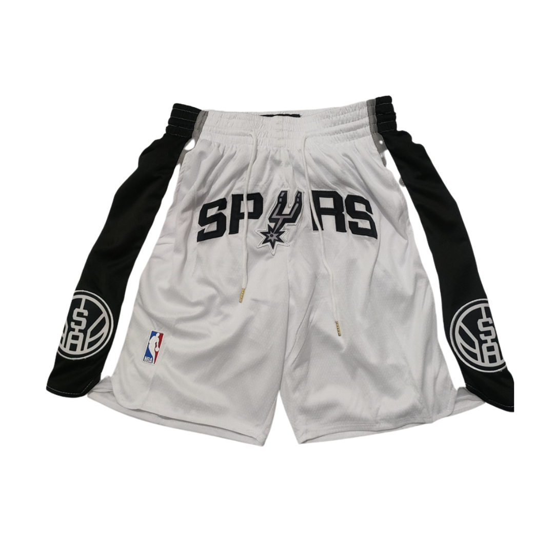 White Spurs Sport Shorts
