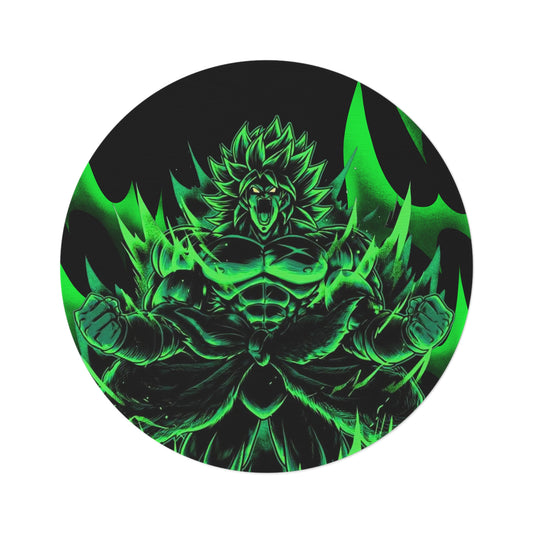 Green DBZ Round Rug