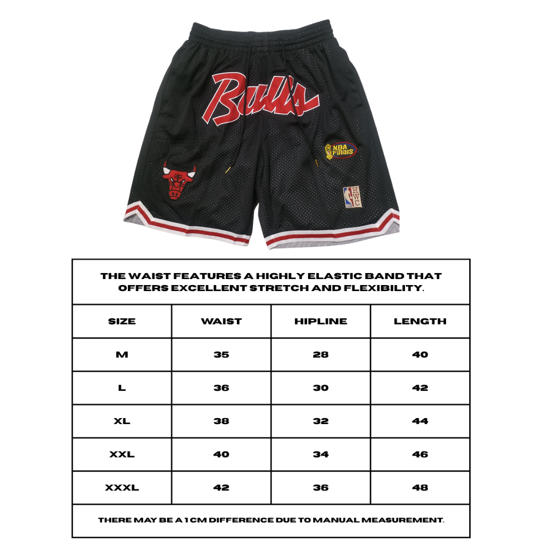 Black Bulls Sport Shorts