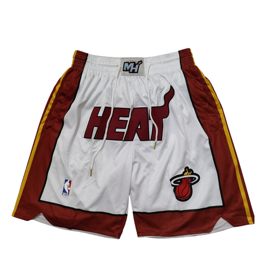 White Miami Sport Shorts