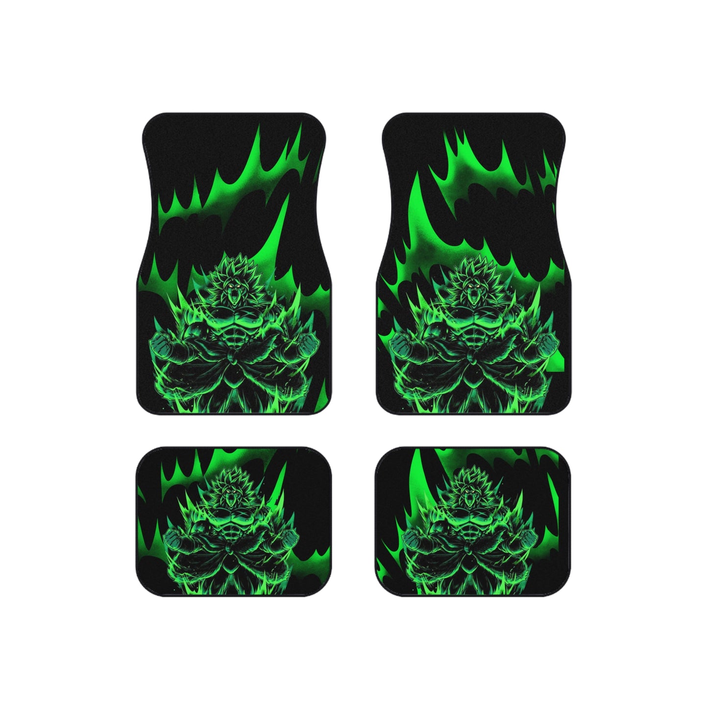 Green DBZ Car Mats