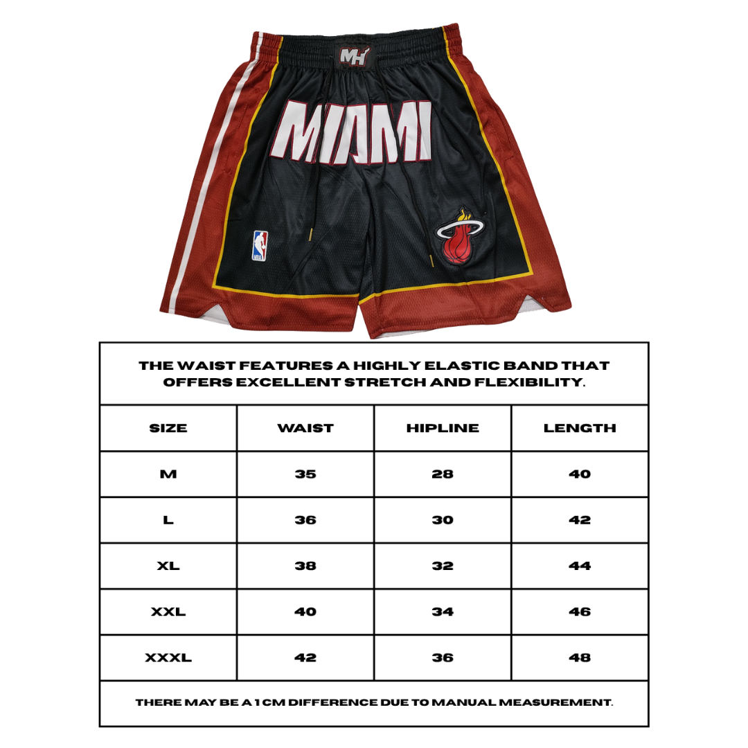 Black Miami Sport Shorts