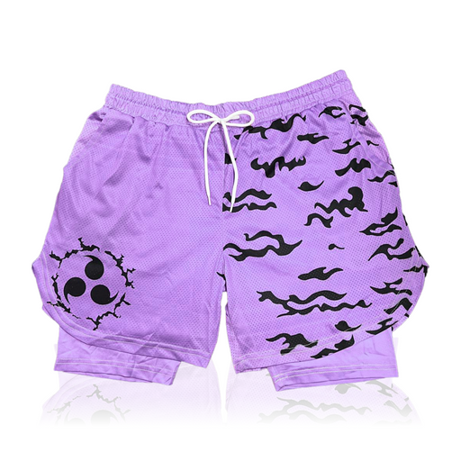 Cursed Mark Anime Mesh Shorts for Men and Women Crown Limited Supply