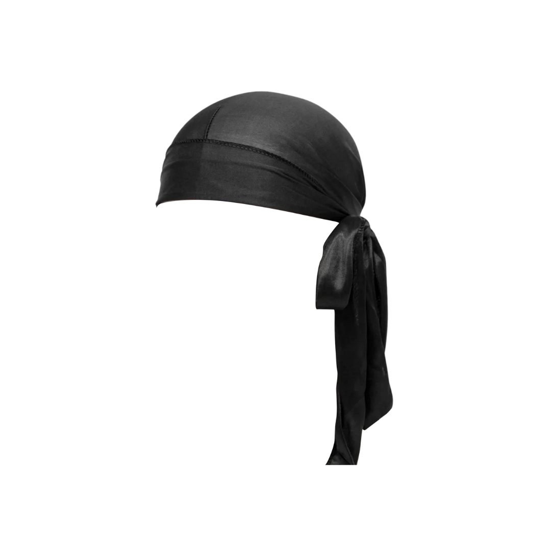 Pre Order Silky Durag with Long Tails - Color Satin