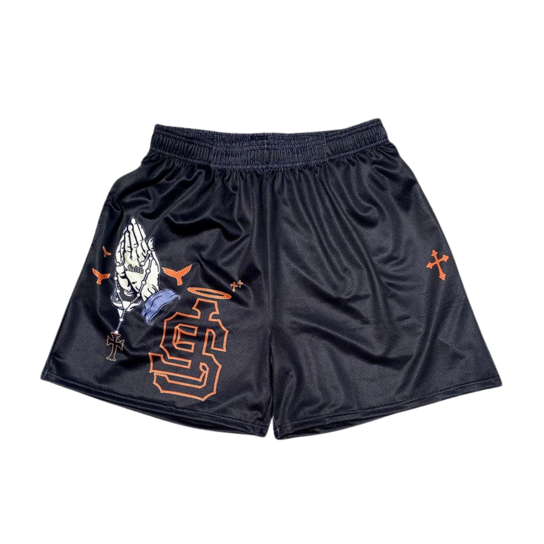 Pre-Order Christian Cross Shorts Multiple Designs