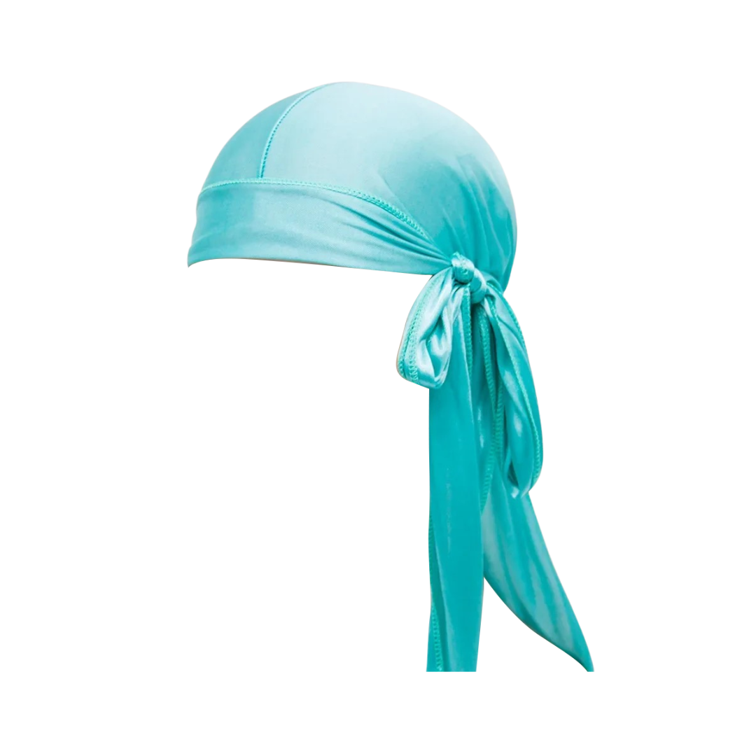 Pre Order Silky Durag with Long Tails - Color Satin