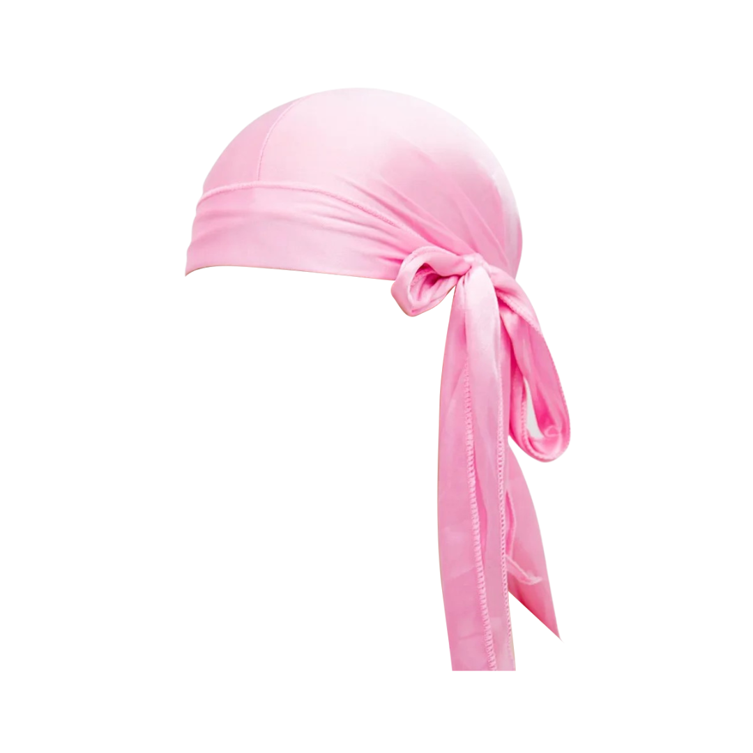 Pre Order Silky Durag with Long Tails - Color Satin