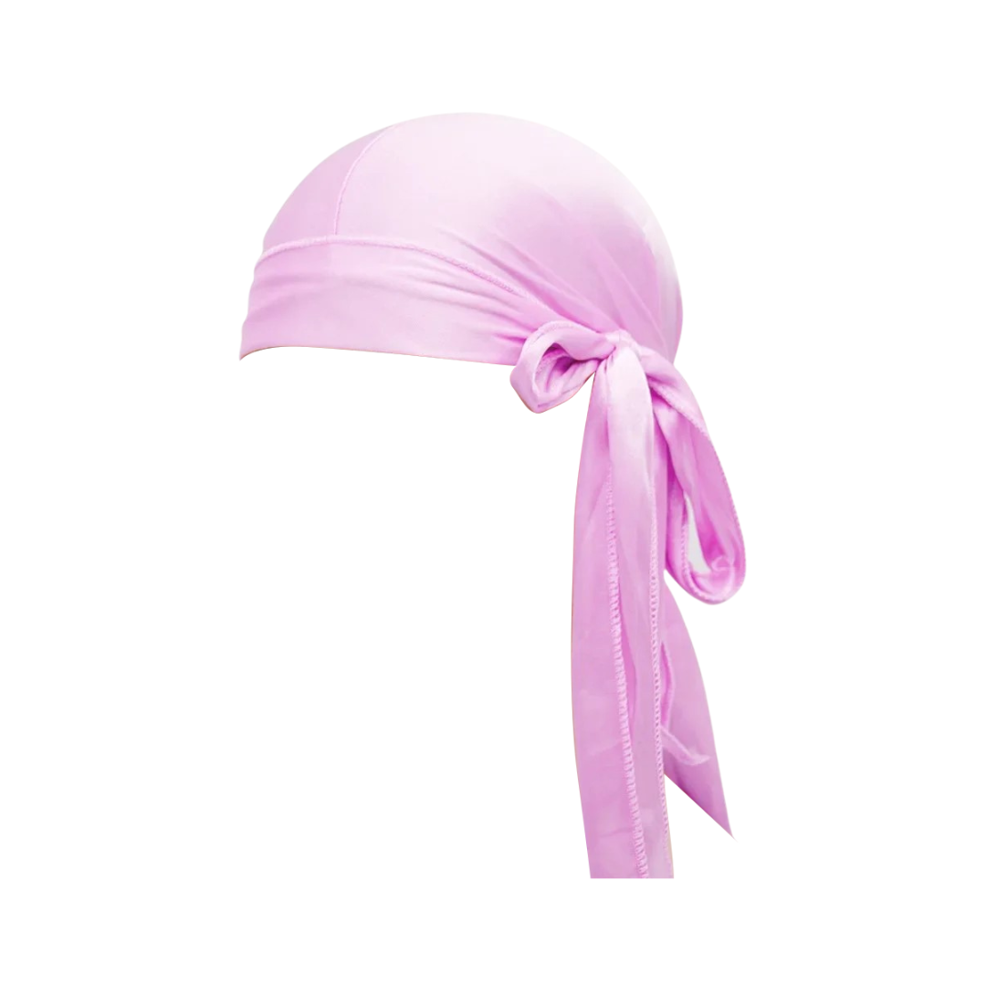 Pre Order Silky Durag with Long Tails - Color Satin