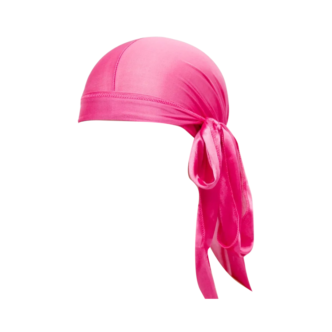 Pre Order Silky Durag with Long Tails - Color Satin