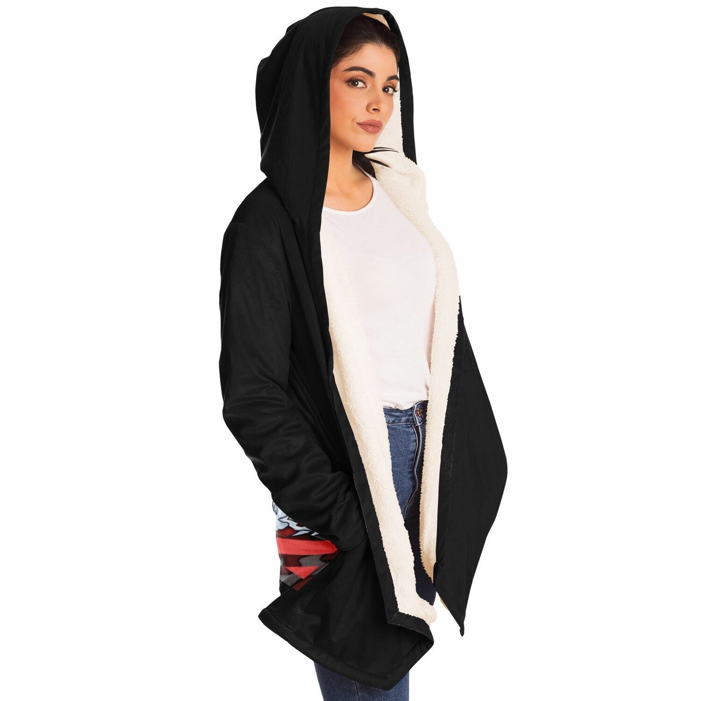 Black OP Anime Blanket Cloak