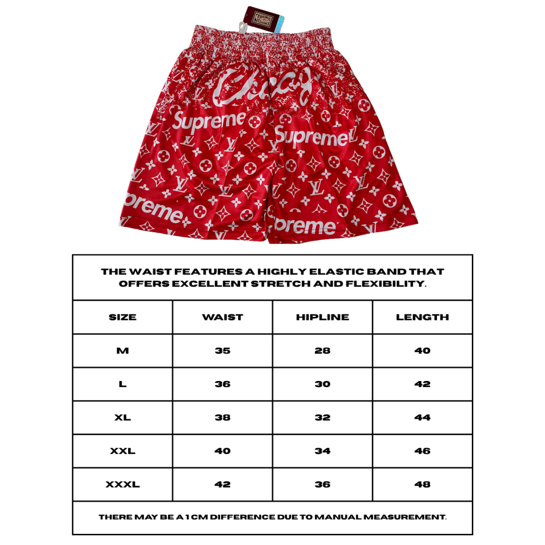 Red LLV Sport Shorts