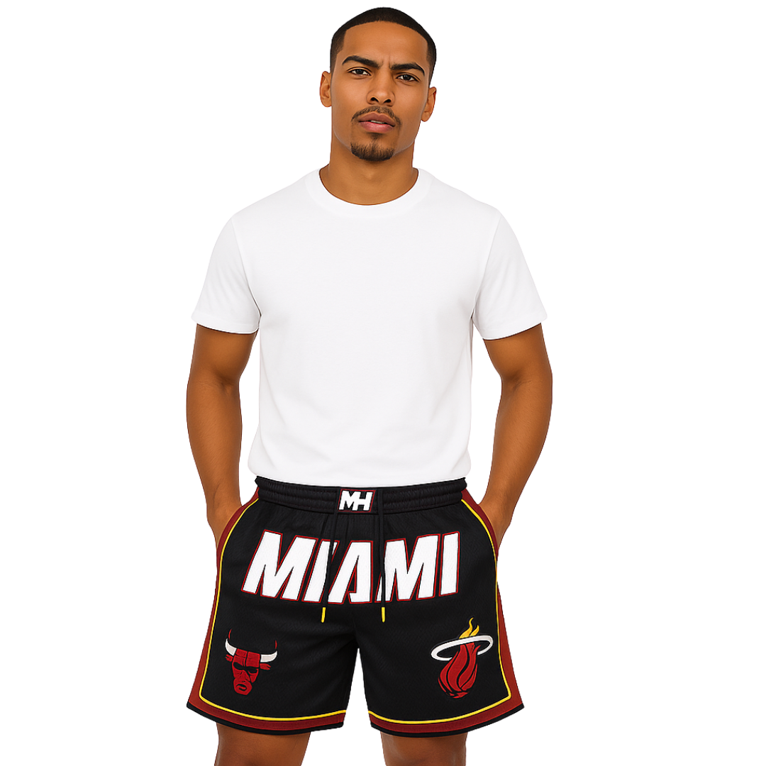 Black Miami Sport Shorts