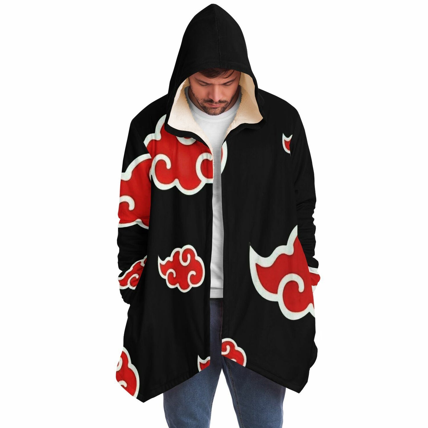 Red Akat Blanket Cloak