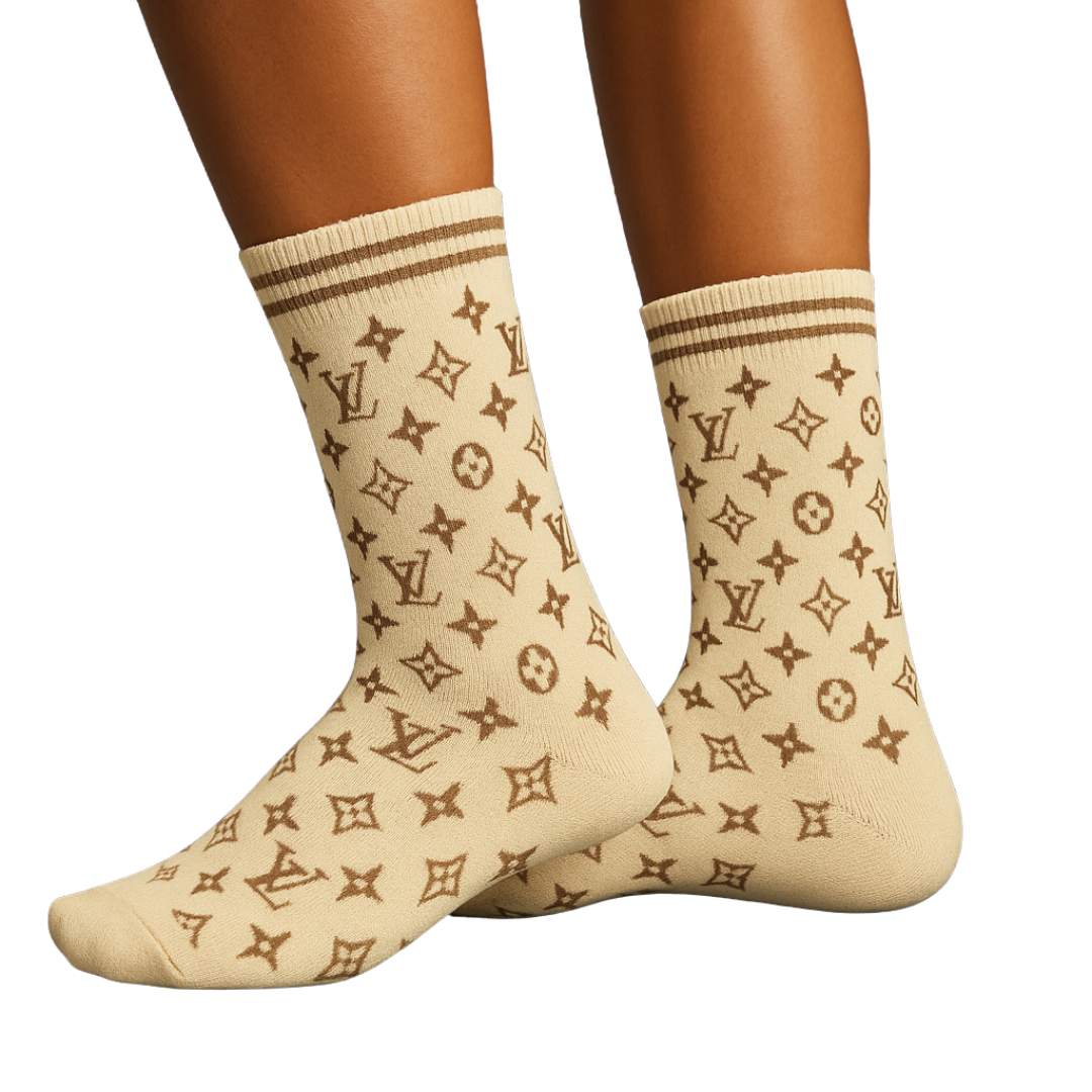 LLV 3 Pairs Set Designer Socks