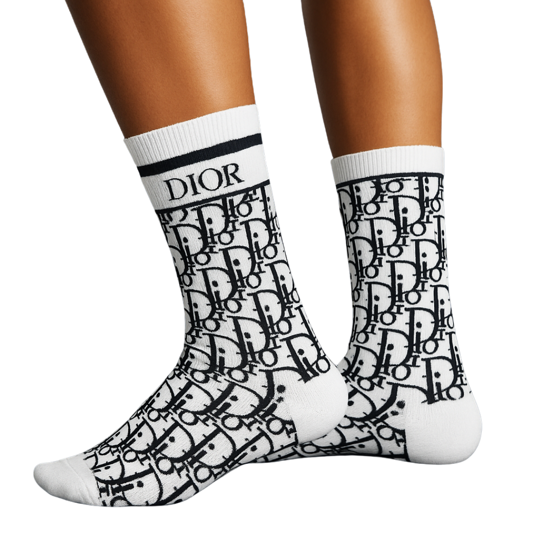 Dio 5 Pairs Set Designer Socks