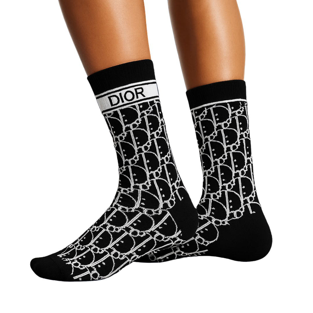 Dio 5 Pairs Set Designer Socks