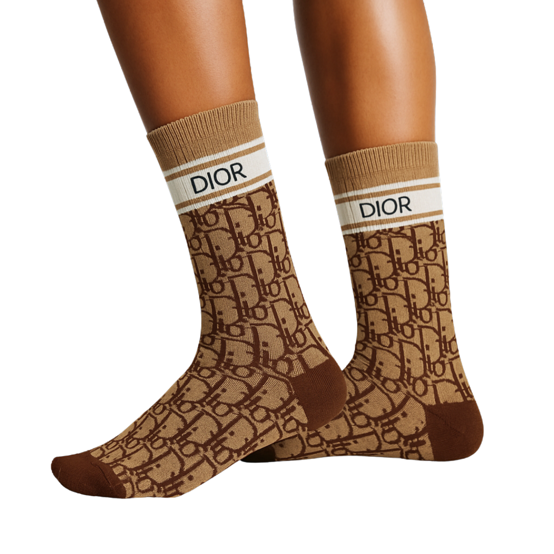 Dio 5 Pairs Set Designer Socks